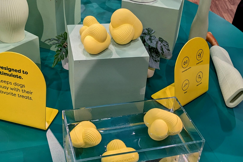 dog fetch toys on display | Introducing the BlogPaws Best Award Winners at SuperZoo 2023