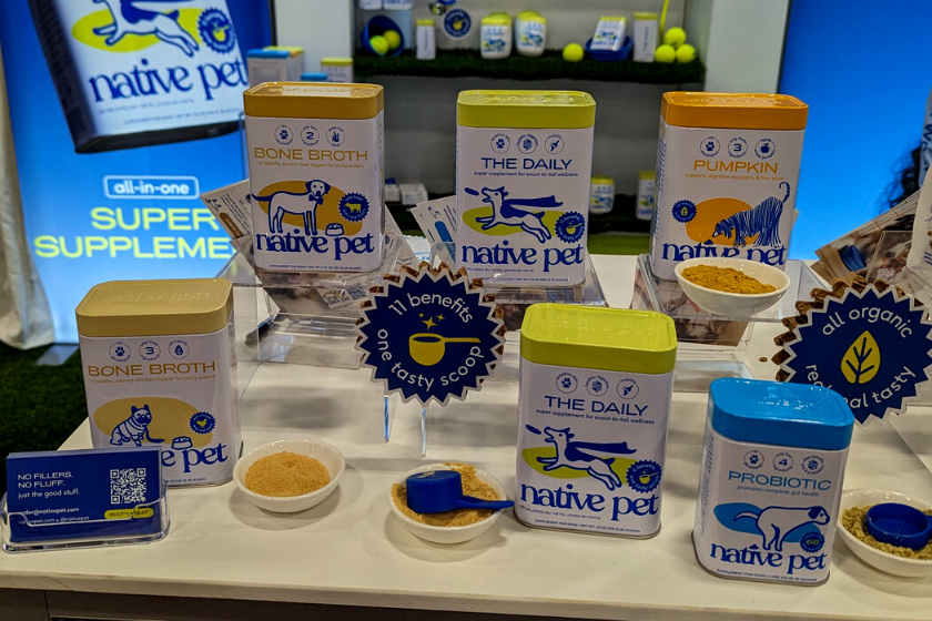 native pet products on display | Introducing the BlogPaws Best Award Winners at SuperZoo 2023